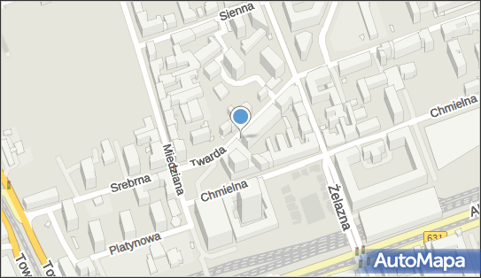 3 miejsca, Twarda 51/55, Warszawa 00-818 - Parking dla niepełnosprawnych