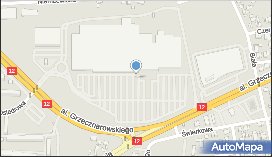 3 miejsca, Aleja Józefa Grzecznarowskiego 28, (CH M1), Radom - Parking dla niepełnosprawnych