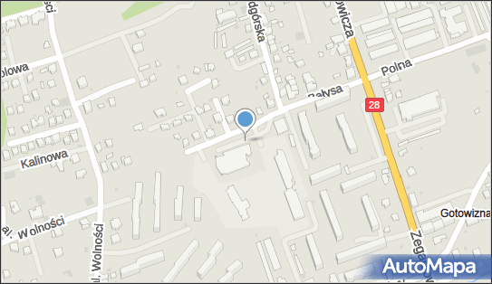 3 miejsca, Bałysa Wincentego 1, Wadowice 34-100 - Parking dla niepełnosprawnych