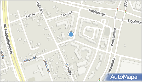 Parking dla niepełnosprawnych, Rybnika Aleksandra 4, Białystok 15-645 - Parking dla niepełnosprawnych
