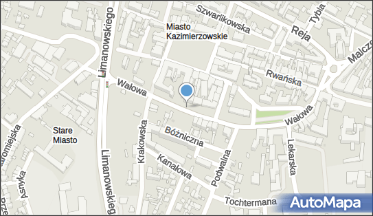 Parking dla niepełnosprawnych, Wałowa 22, Radom 26-610 - Parking dla niepełnosprawnych