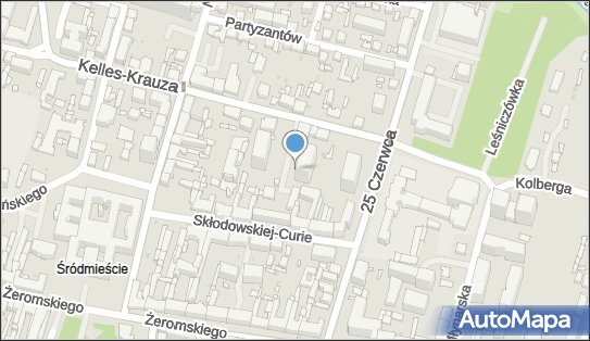Parking dla niepełnosprawnych, Kelles-Krauza Kazimierza 36A, Radom 26-610 - Parking dla niepełnosprawnych
