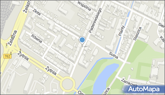 Parking dla niepełnosprawnych, Paderewskiego Ignacego Jana 13 25-017 - Parking dla niepełnosprawnych