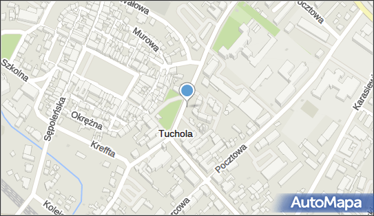 Parking dla niepełnosprawnych, Nowodworskiego 3a, Tuchola 89-500 - Parking dla niepełnosprawnych