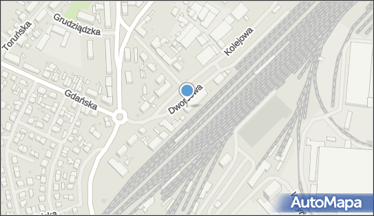 Parking dla niepełnosprawnych, Dworcowa 1, Szczecinek - Parking dla niepełnosprawnych