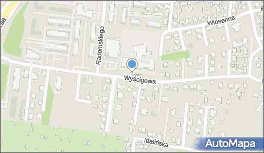 Parking dla niepełnosprawnych, Wyścigowa 54, Radom 26-604 - Parking dla niepełnosprawnych