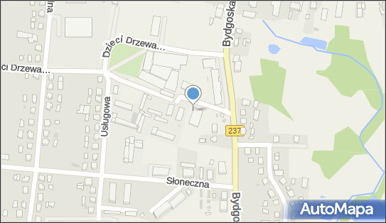 Parking dla niepełnosprawnych, Bydgoska 14, Gostycyn 89-520 - Parking dla niepełnosprawnych