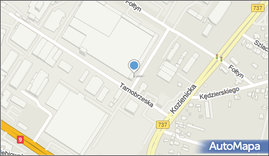 Parking dla niepełnosprawnych, Tarnobrzeska 8, Radom 26-613 - Parking dla niepełnosprawnych