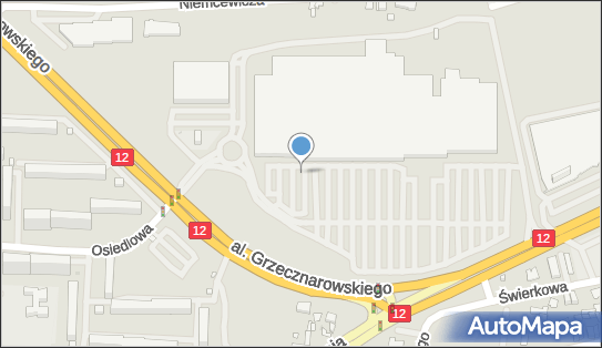 Parking dla niepełnosprawnych, Aleja Grzecznarowskiego Józefa 26-600, 26-610 - Parking dla niepełnosprawnych