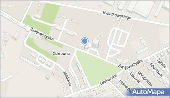 Parking dla niepełnosprawnych, Świętokrzyska 22 - Parking dla niepełnosprawnych
