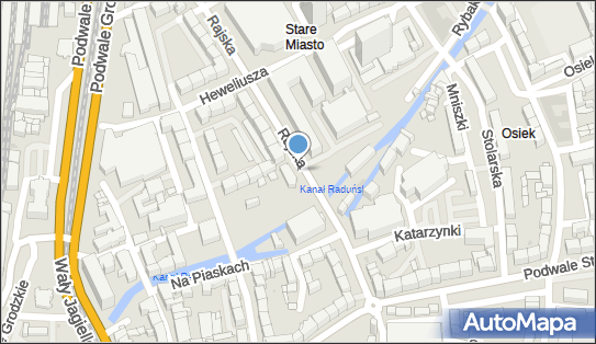 Parking dla niepełnosprawnych, Rajska 4e, Gdańsk 80-850 - Parking dla niepełnosprawnych