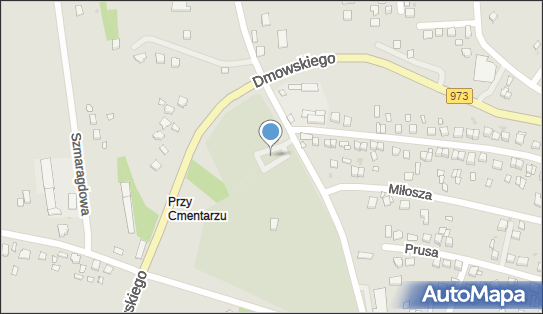 Cmentarny, Szaniecka, Busko-Zdrój 28-100 - Parking