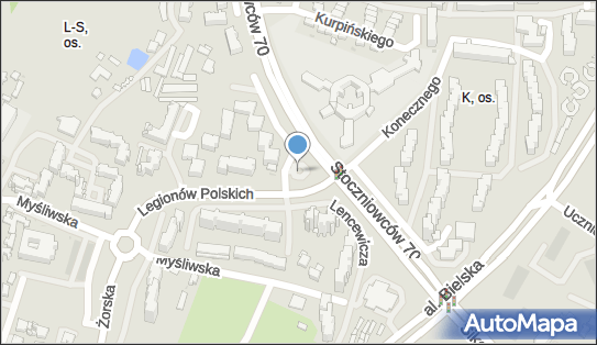 Parking, Legionów Polskich, Tychy 43-100, 43-111 - Parking