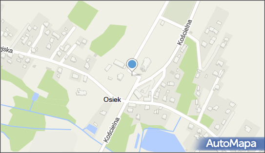 Parking, Kościelna, Osiek 32-608 - Parking