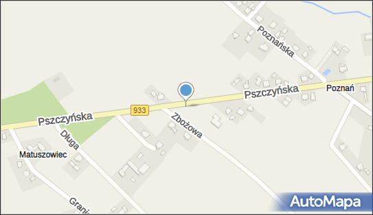 Parking, DW 933, Pszczyńska, Góra - Parking