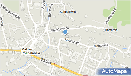 Parking, Kościuszki Tadeusza, gen., Maków Podhalański 34-220, 34-224 - Parking