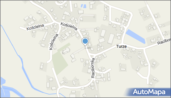 Parking, Kościelna, Turze 47-420 - Parking