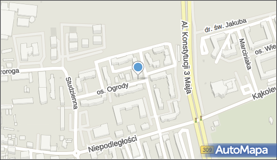 Parking, Osiedle Ogrody, Leszno 64-100 - Parking