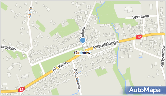 Parking, 12, Gielniów - Parking