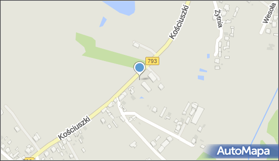 Parking, Kościuszki Tadeusza, gen.793 146, Myszków 42-300 - Parking