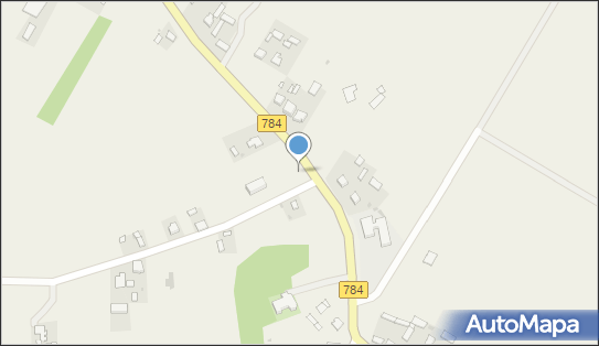 Parking, DW 784, Ciężkowice - Parking