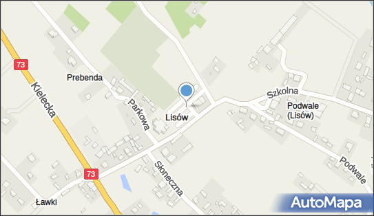 Parking, Kościelna 11, Lisów 26-026 - Parking