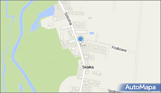 Parking, DW 362, Szkolna, Skałka - Parking