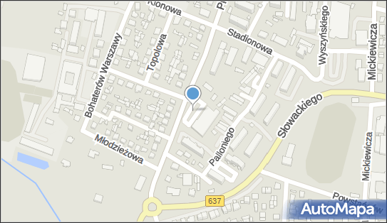 Parking, marsz. Józefa Piłsudskiego 27, Węgrów - Parking