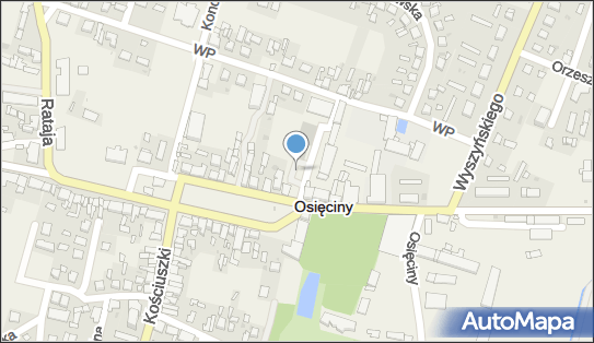 Parking, Bliska, Osięciny 88-220 - Parking