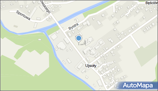 Parking, ks. prałata Piotrowskiego 8, Ujsoły 34-371 - Parking