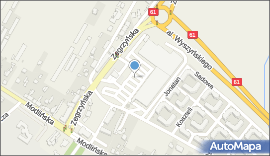 Parking, Zegrzyńska630, Jabłonna 05-110 - Parking