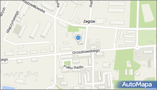 Parking, Pułku Radio, Zegrze 05-131 - Parking