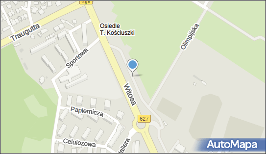 Parking, Witosa Wincentego627, Ostrołęka 07-410 - Parking