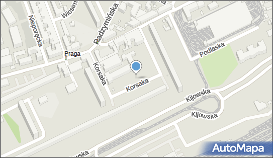 Parking, Korsaka Tadeusza, Warszawa 03-744 - Parking