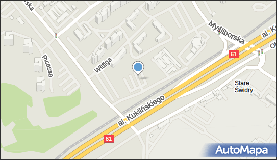 Parking, Aleja Kuklińskiego Ryszarda, płk.61, Warszawa - Parking