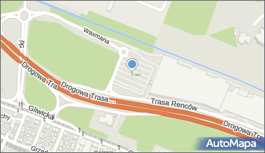 Parking, Waxmana Franza, Katowice od 40-079 do 40-862 - Parking