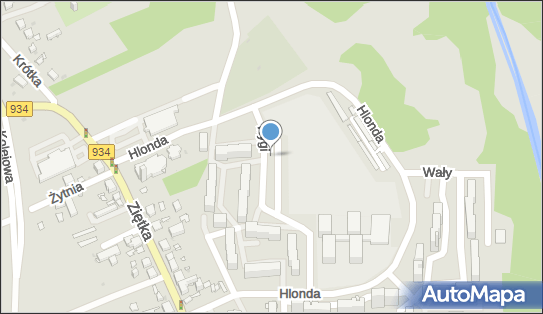 Parking, Nygi Jana, ks. 7A, Mysłowice 41-412 - Parking