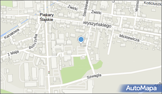 Parking, Powstańców Warszawskich 5, Piekary Śląskie 41-940 - Parking
