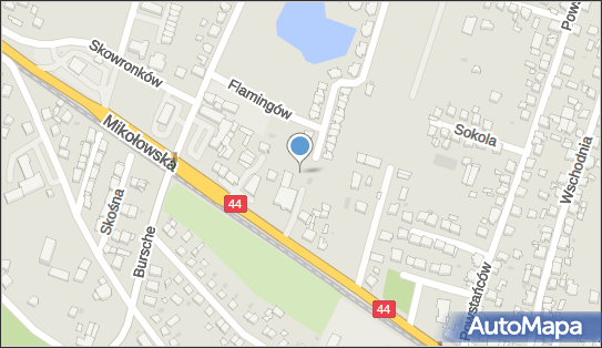 Parking, Flamingów 48, Tychy 43-100 - Parking