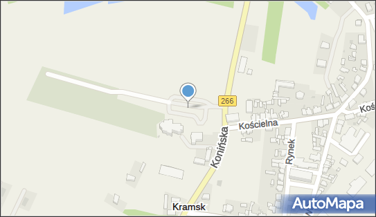 Parking, Kościelna, Kramsk 62-511 - Parking