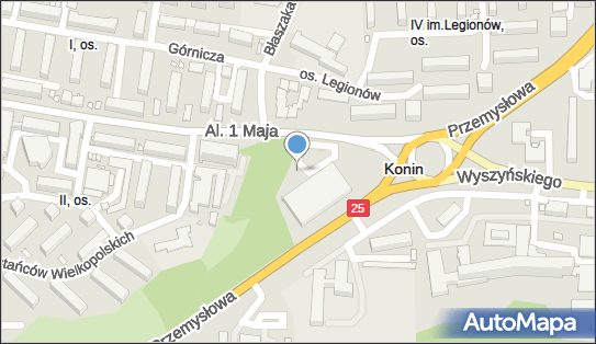 Parking, Aleje 1 Maja 1a, Konin 62-510 - Parking