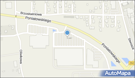 Parking, Księcia Józefa Poniatowskiego292, Głogów 67-200 - Parking