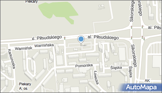 Parking, Warmińska 38, Legnica 59-220 - Parking