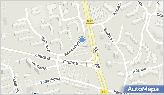 Parking, Kawaleryjska 4a, Lublin 20-552 - Parking