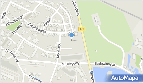 Parking, Sienkiewicza Henryka 28, Strzelce Opolskie 47-100 - Parking