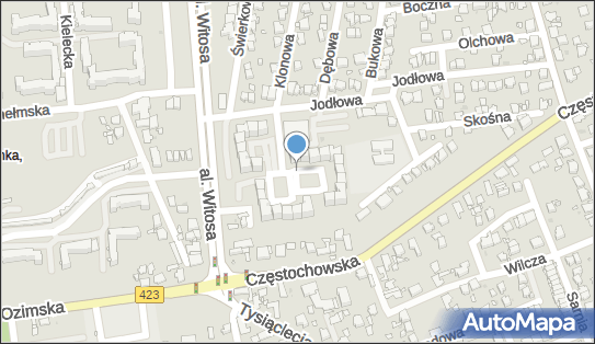 Parking, Jodłowa 33, Opole 45-408 - Parking