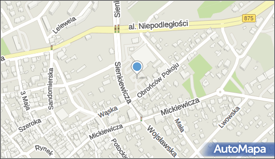 Parking, Obrońców Pokoju 3, Mielec 39-300 - Parking