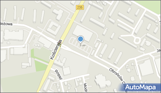 Parking, Obrońców Chojnic, Chojnice 89-600 - Parking