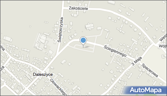 Parking, Ściegiennego Piotra, ks., Daleszyce 26-021 - Parking