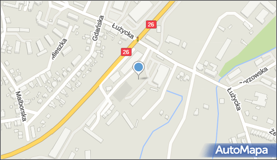 Parking, Łużycka 30d, Myślibórz 74-300 - Parking